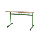 školní lavice dvoumístná