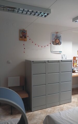 4-zásuvková kartotéka focus A4/4